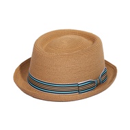 วินเทจพายหมูหมวกผู้ชายปีกกว้างผ้าขนสัตว์สักหลาด Fedora หมวกสีดำโบสถ์แจ๊สริบบิ้นสักหลาดปานามาเครื่องป