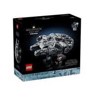 Building Blocks Star Wars 75375 Millennium Falcon Starship Assembled Model Boys Girls Toys