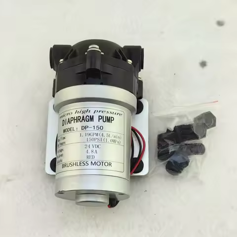 DC 12v 24V 4.5L/min 150psi DP-150 brushless motor Micro High Pressure Diaphragm Pump