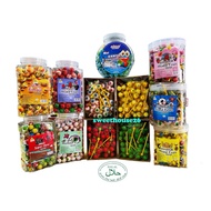 Mini Gula Gummy Candy Mata Eyeball / Mixed Fruit Flavour With Fruit Jam 30pcs/200pcs Halal