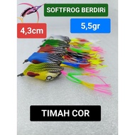 4.3cm standing Softfrog cast tin