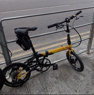 Dahon k3 plus 黃色摺疊單車
