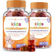 Kids Multivitamin Gummies | Multivitamin for Kids | 120 Gummy Vitamins for Kids (2 Pack) | Sugar Fre