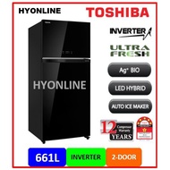 GR-AG66MA(XK) - TOSHIBA 2-DOOR 661L DUO HYBRID INVERTER REFRIGERATOR | TOSHIBA FRIDGE | TOSHIBA PETI