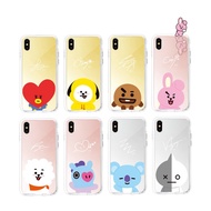 [BTS] BT21 X LINE FRIENDS Official Mirror Phone Case for iPhone