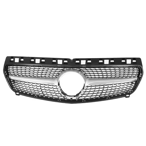 Front Grille Hood Mesh Grill For Mercedes Benz A Class W176 A180 A200 A250 A45 AMG 2013-2015