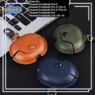 Case for Huawei FreeBuds Pro5 / Pro3 / Pro4 / Pro2 / Pro2+ / Pro / 4 / 4e / 4i Earphone Case PU Leat