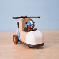 【小熊直升機】主題飛機 音樂鈴 Wooderful life