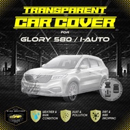 GLORY 580 Waterproof Transparent Plastic Car Cover / iAUTO i AUTO Thick, DurableBENING