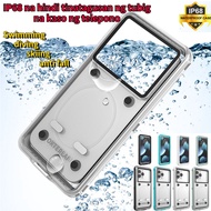 IP68 Waterproof Phone Case For Huawei Mate 50 40 30 20 10 Pro Y6 Prime2018 Y6 2018 Y7P 2020 P40-Lite Honor 7A 8C 8X Swinmming Diving Outdoor Clear Shockproof Full Protection Cover