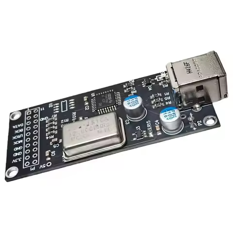 USB Digital Sound Card, I2S Output, PCM2706, I2S Pin Compatible For Amanero Card