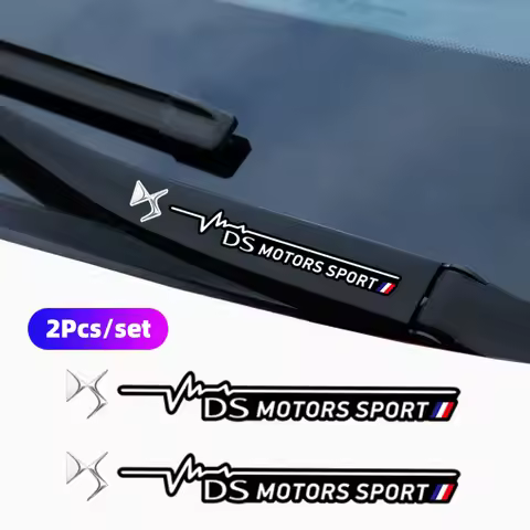 2Pcs Car Body Window Wiper Stickers Decals Accessories For DS SPIRIT DS3 DS4 DS4S DS5 5LS DS6 DS7 DS