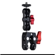 Andoer Combo Ballhead Mount A73 Magic Clamp Camera & Light insta 360