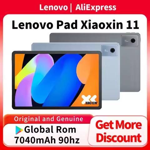 Lenovo Xiaoxin Pad 11 2025 Tablet 11 inch Global Rom MediaTek Dimensity 6300 7040mAh Android PC Pad