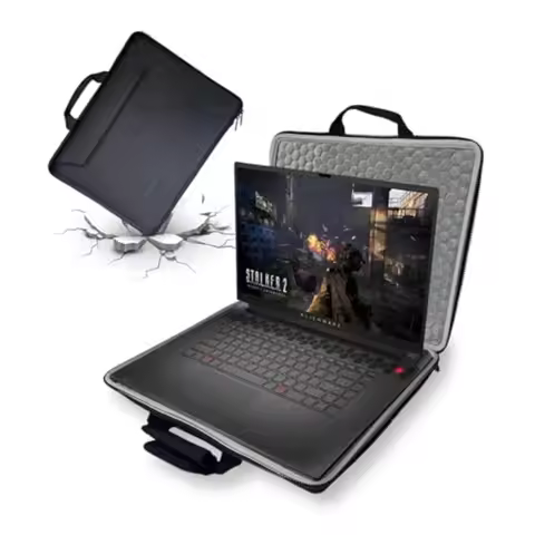 Hard EVA Shell Laptop Case Compatible Dell M17 R5/X17 R2 Gaming Notebook, HP 17 Laptop 17.3" Sleeve,