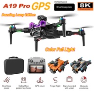 Drone: 5KM Flight, GPS Return, 25Min Endurance, 5G Screen Remote Control,A19 RPO GPS