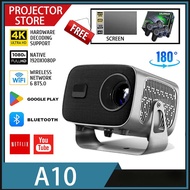 A10 projector WiFi Bluetooth 4k ultra-high-definition Android 11 portable mini projector