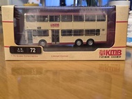 1：76 KMB 九巴 72巴士模型 大和