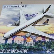 [ SCALE PLANE MODEL 1:400] A350-900 Singapore Airline aircraft model