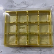 PVc 12cavity gold tray /mini tart tray(1pc)