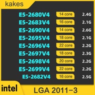 intel E5 2680 V4 E5 2683V4 2690 V4 2695  V4 2696 V4 2697  V4 2698 2699 2673 V4 2682 V4 CPU