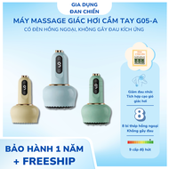 Máy massage Giác Hơi Cầm Tay G05-A Có Đèn Hồng Ngoại Không Gây Đau Kích Ứng An ToànBảo Vệ Da