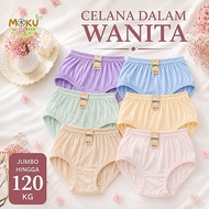 Underwear Soft Light ColorWanita Smooth JumboPOLOS from Teenagers to Pregnant Women (ML XL XXL 4L 5L