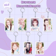 GANTUNGAN [Unaverse] Keychain Hearts2Hearts Rude Keychain H2H Carmen Ian Jiwoo