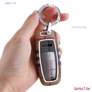 RNLC Suitable for Key Case21Audi Audi Leather Key Case A6L Q5L A4L A5A8 Q7 Q8 RS Keychain