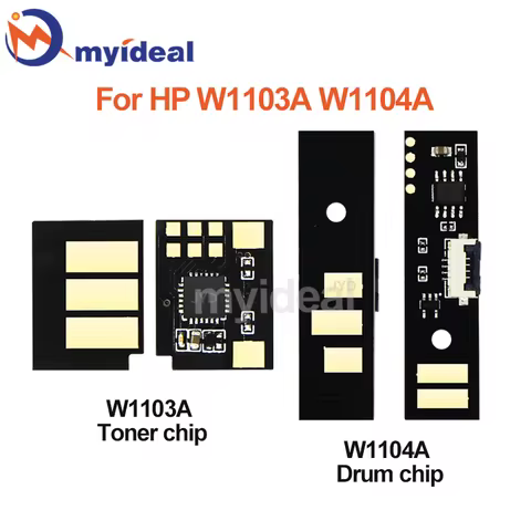 W1104A 104A W1104A Drum Chip 103A 1103A W1103A Toner Chip for HP Neverstop Laser 1000 1200 1000A 100