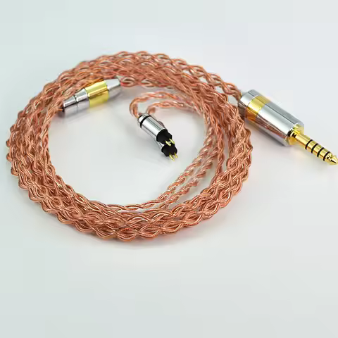 Neotech upscale litz frozen 7N single crystal copper N5005 IE300 0.78 mmcx headphone upgrade cable 4
