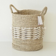 BYHAND LIMITED Seagrass Basket Large Basket - natural Home Decor TIGRE BASKET/