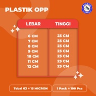 THICK OPP PLASTIC 03 (15 MICRON) / 100 SHEETS II 6 x 20 + 3 - 20 x 20 + 3II 6 x 18 + 4 - 18 x 18 + 4