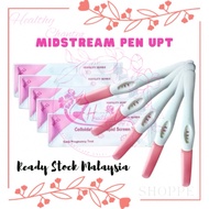 READY STOCK MIDSTREAM UPT PREGNANCY TEST KIT PEN MURAH HCG OPK LH EARLY DETECT UPT