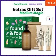 [Gift Set] HETRAS Medium Magic M1A Skin Care Lotion Soosunhwa Scent + Hand Cream Hotel Wood & Hinoki