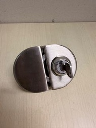 玻璃門鎖 Glass Door Lock with Key (壞/當零件)