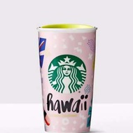 Starbucks-星巴克 2016美國城市系列 雙層陶瓷馬克杯隨行杯 355ml