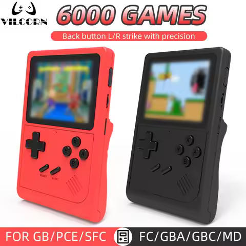 GB300 Handheld Video Game Console 3.0 inch AV Output Screen Retro Game Console Built-in 10000 Game F
