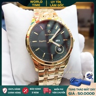 Đồng hồ nam Sunrise DM784SWA Full Box Thẻ BH 3 năm Kính Sapphire Chống xước  Chống nước Dây thép khô