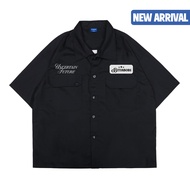 Bitsnbobs76 - Work Shirt Boxy Brice Black Boxy Shirt Work Shirt