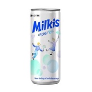 LOTTE樂天碳酸飲 優格風味250ML(單瓶) 韓國樂天Milkis汽水牛奶乳酸風味碳酸飲 可爾必思汽水【鹿見小物】