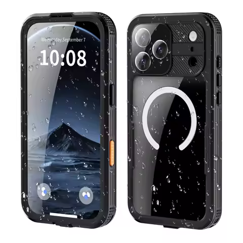 Shellbox Magnetic Shockproof Dustproof IP68 Waterproof Phone Case for Apple 17Promax/ 17Pro /Air / 1