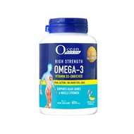 Ocean Health High Strength Odourless Omega 3 Softgel 180s with Vitamin D