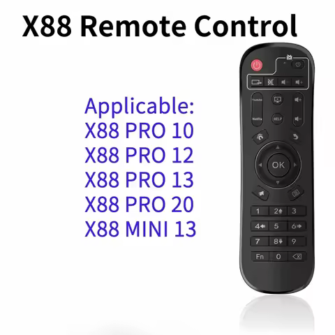 Infrared Remote Control For X88 Set-top Box Series For X88 PRO 20 X88 PRO 10 X88 PRO 12 X88 PRO 13 X