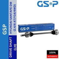 GSP DRIVE SHAFT (LH/RH) HYUNDAI SANTAFE DM (2.4/6 AT/Y14/4WD)