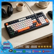 Keyboard Gaming Keyboard/ Rexus K98M 98-Key USB PC 19 Anti-Ghosting RGB Membrane/