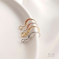 Flat Ear Hook 14K Light Gold 18K diy Accessories