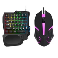 ซื้อ 1 ส่ง 5 คีย์บอร์ดเกมมิ่ง คีย์บอร์ดมือถือ Pubg/Freefire Gaming Keyboard การเชื่อมต่อบลูทูธ แป้นพ