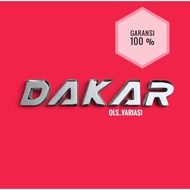 Dakar emblem Pajero sport Dakar logo/ Pajero Dakar emblem/