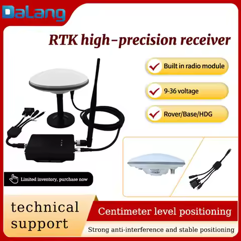 K803/UM980 Radio RTK Receiver High-Precision for Constellation Engineering Surveying Instruments and